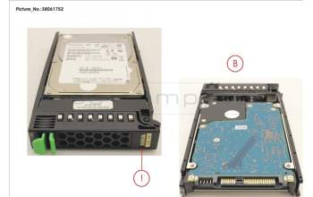 Fujitsu HD SAS 12G 300GB 10K 512N HOT PL 2.5\' EP for Fujitsu PrimeQuest 2800E3