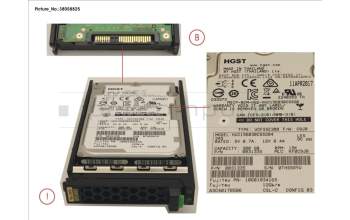Fujitsu HD SAS 12G 300GB 15K HOT PL 2.5\' EP for Fujitsu PrimeQuest 2800B3