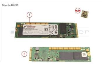 Fujitsu SSD SATA 6G 240GB M.2 N H-P FOR VMWARE for Fujitsu Primergy BX2580 M2
