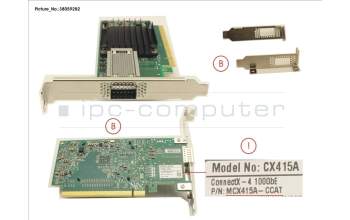 Fujitsu MCX4 EN 1X 100GBE for Fujitsu Primergy RX2530 M5