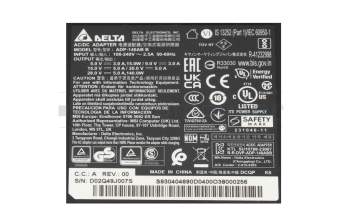 MSI Prestige 16 AI Studio B1UDXG (MS-15A2) original USB-C GaN-AC-adapter 140.0 Watt edged