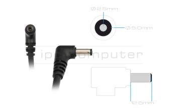 Medion Erazer Major X20 (GM6PX7X) GaN-AC-adapter 280.0 Watt rounded