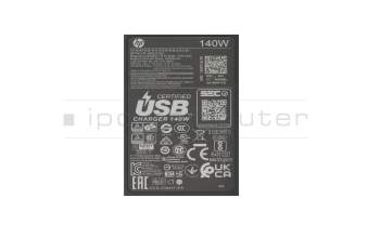 N22270-013 original HP USB-C AC-adapter 140.0 Watt rounded