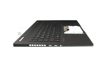 N56102-041 original HP keyboard incl. topcase DE (german) black/black with backlight