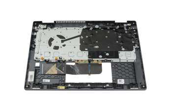 NB6837E original Lenovo keyboard incl. topcase BE (belgian) grey/grey with backlight