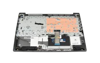 NBX0001SB10 original Lenovo keyboard incl. topcase DE (german) grey/silver