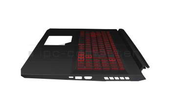 NIKI151315X original Acer keyboard incl. topcase CH (swiss) black/red/black with backlight GTX1650