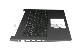 NK.I1313.0C4 original Acer keyboard incl. topcase DE (german) black/black