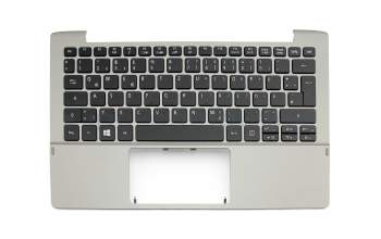 NKI111S00A6 original Acer keyboard incl. topcase DE (german) black/silver