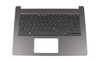 NKI13130C4 original Acer keyboard incl. topcase DE (german) black/black