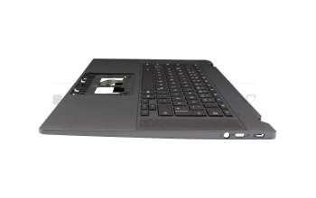 NKI131A05E original Acer keyboard incl. topcase DE (german) anthracite/anthracite
