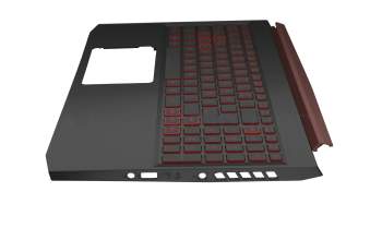 NKI15130NR original Acer keyboard incl. topcase DE (german) black/black/red with backlight