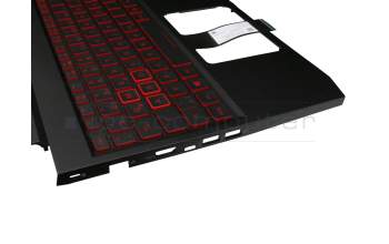 NKI15130NR original Acer keyboard incl. topcase DE (german) black/black with backlight
