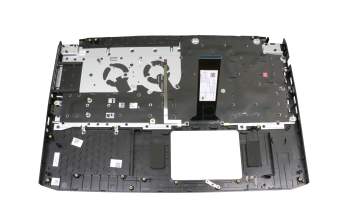 NKI15130NR original Wistron keyboard incl. topcase DE (german) black/black with backlight (GTX 1050/1650)