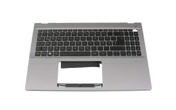 NKI15131P5 original Acer keyboard incl. topcase DE (german) black/silver with backlight