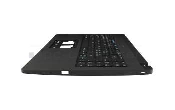 NKI151S0IZ original Acer keyboard incl. topcase CH (swiss) black/black
