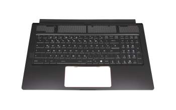 NSK-FCBBN 2G original Darfon keyboard incl. topcase DE (german) black/black with backlight