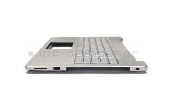NSK-UPN0G original Asus keyboard incl. topcase DE (german) silver/silver with backlight