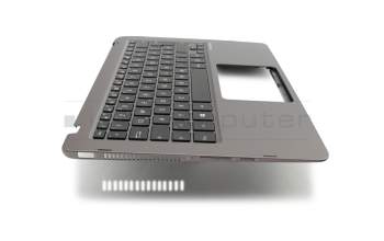 NSK-WB90G original Asus keyboard incl. topcase DE (german) black/grey with backlight
