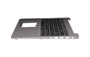 NSK-WH1LUUSA04 original Asus keyboard incl. topcase US (english) black/grey with backlight