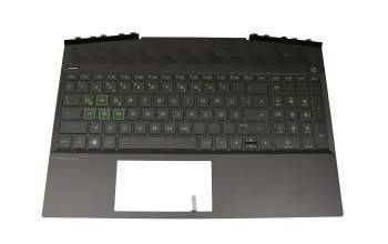 NSK-XNXBC original Darfon keyboard incl. topcase DE (german) black/black with backlight