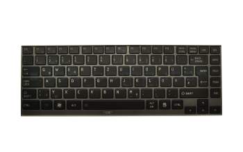 P000554460 original Toshiba keyboard DE (german) black/grey with backlight