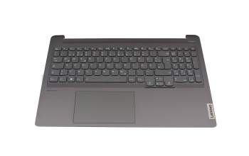 P05SXB-GE original Lenovo keyboard incl. topcase DE (german) anthracite/anthracite with backlight (DC/In: USB-C)