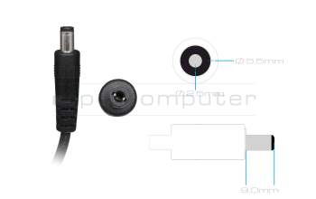 P200H50000 IPC-Computer AC-adapter 100.0 Watt square