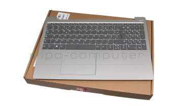 PC5C-FR original Lenovo keyboard incl. topcase FR (french) grey/silver