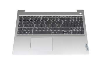 PC5C-GR original Lenovo keyboard incl. topcase DE (german) grey/silver