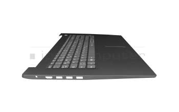 PC5CP-GR original Lenovo keyboard incl. topcase DE (german) grey/black