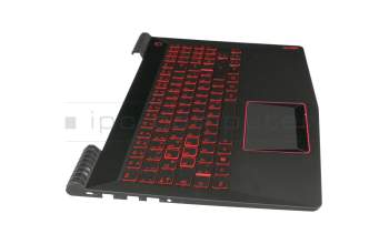 PC5YB-GE original Lenovo keyboard incl. topcase DE (german) black/black with backlight