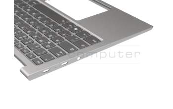 PD4SB-GE original Lenovo keyboard incl. topcase DE (german) grey/silver with backlight