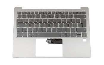 PD4SXB-GR original Sunrex keyboard incl. topcase DE (german) grey/silver with backlight