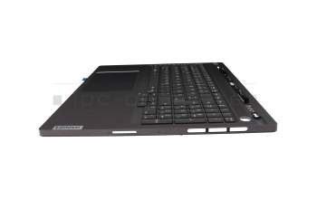 PH5CLXB-GE original Lenovo keyboard incl. topcase DE (german) grey/grey with backlight