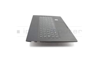 PK130TA2A17 original Lenovo keyboard incl. topcase ND (nordic) black/black with backlight