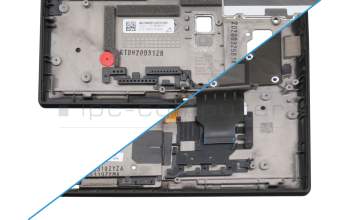 PK131L11B11 original ODM keyboard incl. topcase DE (german) black/black with backlight and mouse-stick WLAN