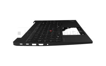 PK1339G3B11 original ODM keyboard incl. topcase DE (german) black/black with backlight and mouse-stick