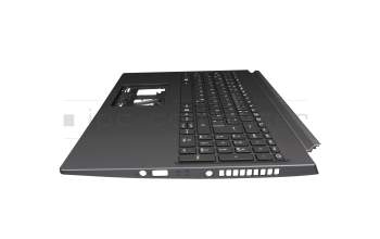 PK133N42A13 original Acer keyboard incl. topcase DE (german) black/black with backlight