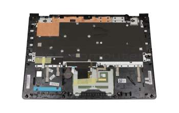 PM4CB-GE original Lenovo keyboard incl. topcase DE (german) black/black with backlight with recess for fingerprint reader