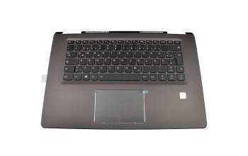 PM4CB-GE original Lenovo keyboard incl. topcase DE (german) black/grey with backlight