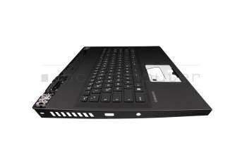PN065187 original MSI keyboard incl. topcase DE (german) black/black
