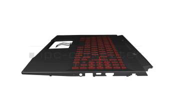 PN119450 original MSI keyboard incl. topcase DE (german) black/red/black with backlight