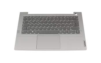 PR4SB-GR original Lenovo keyboard incl. topcase DE (german) anthracite/silver with backlight
