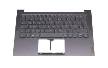 PR4SB original Lenovo keyboard incl. topcase DE (german) grey/grey with backlight