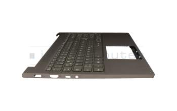 PR5SB-BG original Lenovo keyboard incl. topcase DE (german) dark green/dark green with backlight