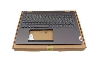 PR5SB-GR original Lenovo keyboard incl. topcase DE (german) grey/grey with backlight