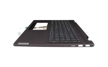 PR5SB-GR original Lenovo keyboard incl. topcase DE (german) grey/grey with backlight
