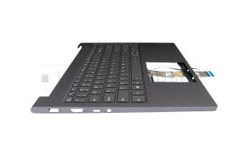 PR5SB-US original Lenovo keyboard incl. topcase US (english) grey/grey with backlight