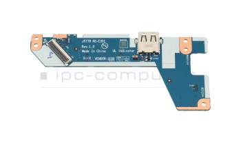 Power button / USB board original suitable for Lenovo V17 G3 IAP (82U1)